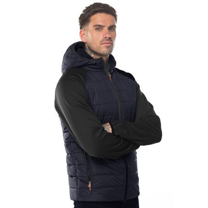 Neoprene Hybrid Jacket - Navy/Charcoal